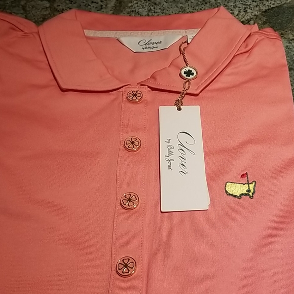 Bobby Jones Tops - Classic Clover By Bobby Jones Golf Polo Shirt